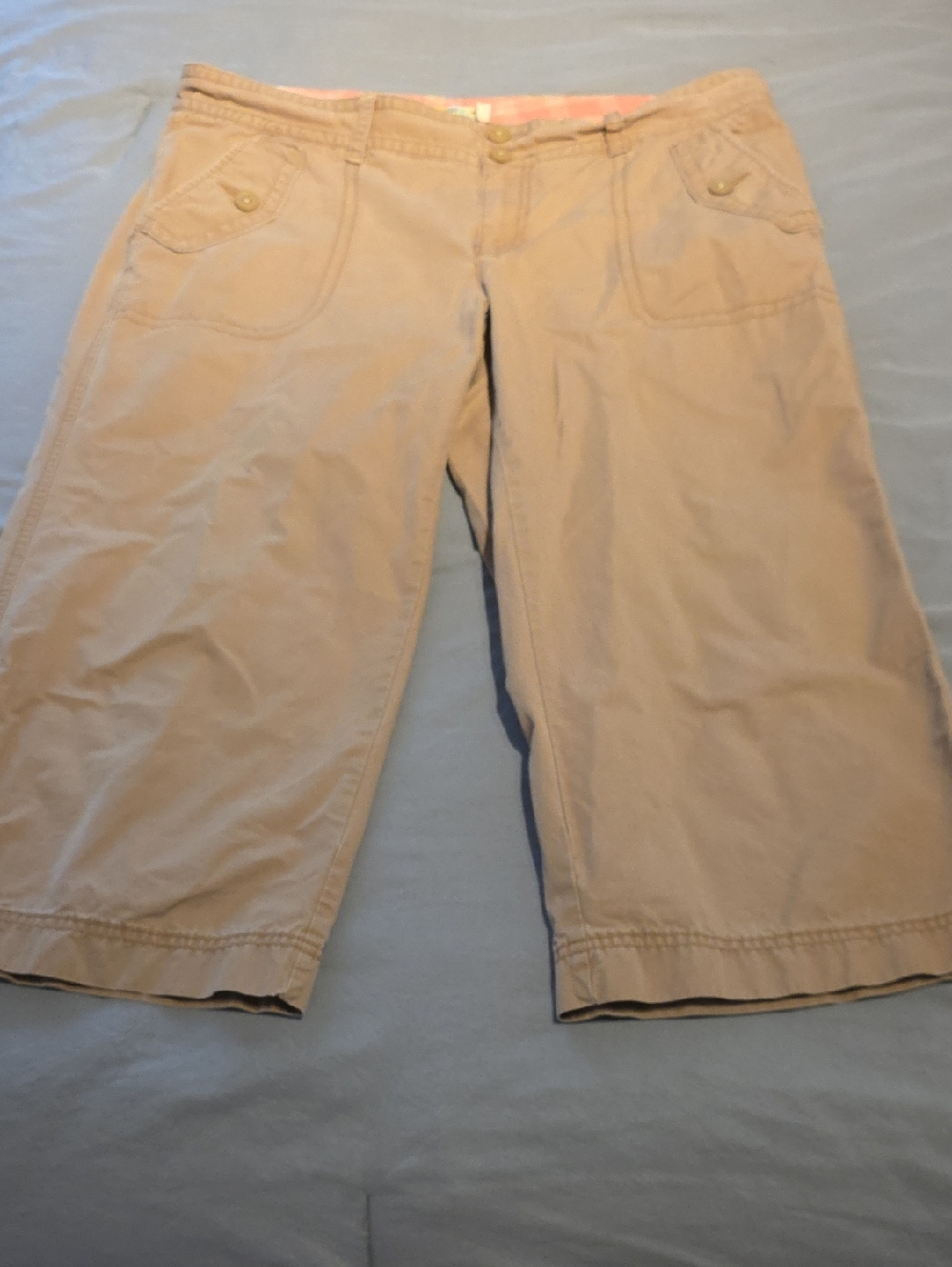 Old Navy Tan Capris